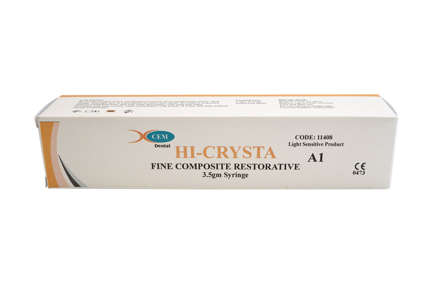 Xcem Hi-Crysta | 3.5gm Dental Light Cure Composite Restoration (Syringe)