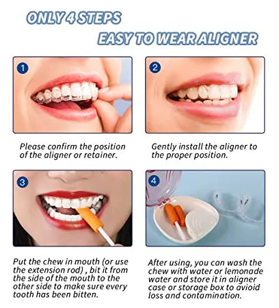 Cotisen Aligner Chewies With Retainer Box