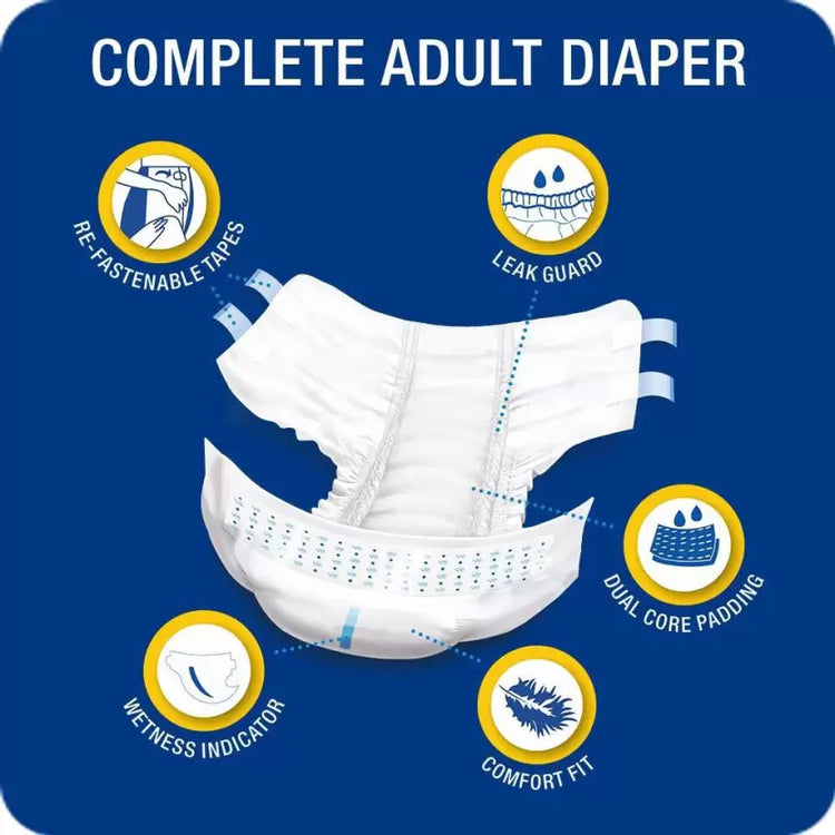 Romsons Dignity Magna Adult Diaper - XL Pack of 10 (GS-8412)