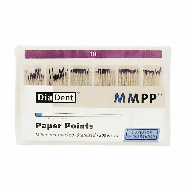 Diadent Paper Points Millimeter Marked - 2%