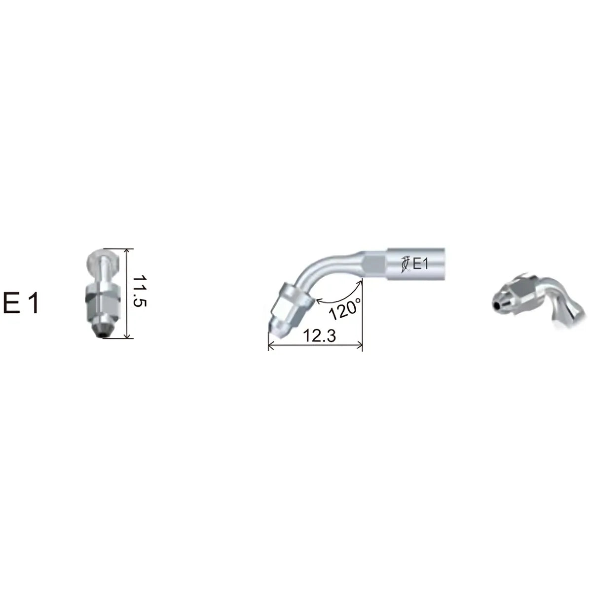 Woodpecker Scaler Tip E1 for UDS & EMS Scalers