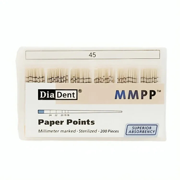 Diadent Paper Points Millimeter Marked - 2%
