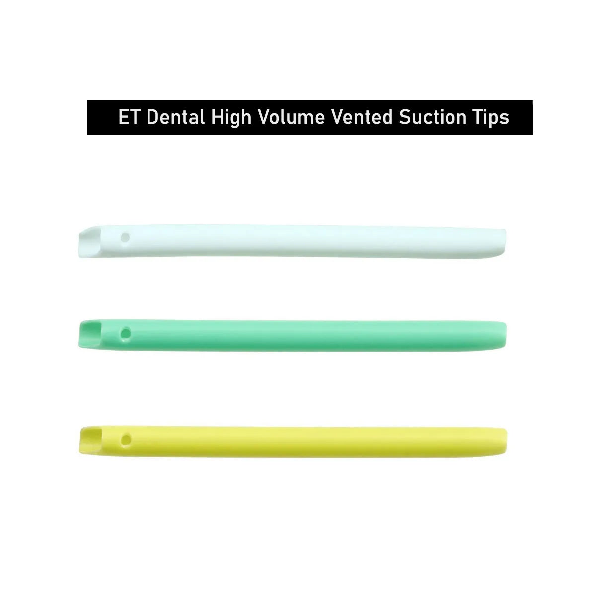 ET Dental High Volume Evacuation Tips - PK of 1