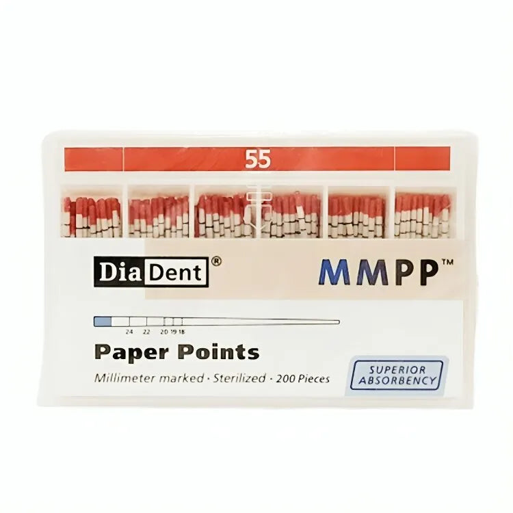 Diadent Paper Points Millimeter Marked - 2%