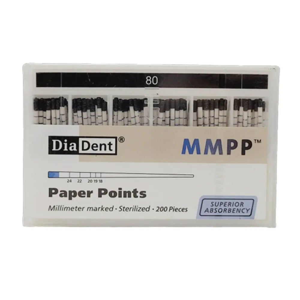 Diadent Paper Points Millimeter Marked - 2%