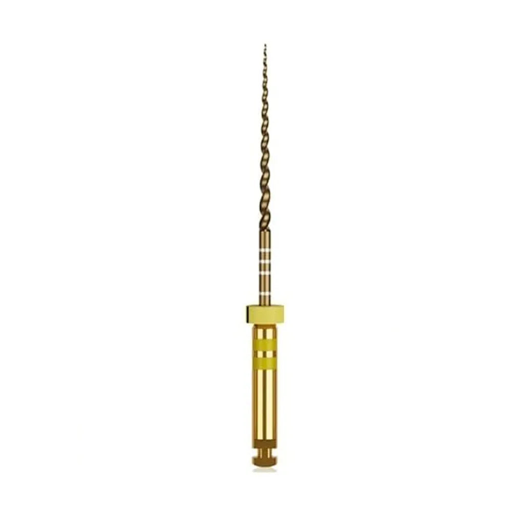 Woodpecker Endo Plus Heat Treated Gold Rotary Files