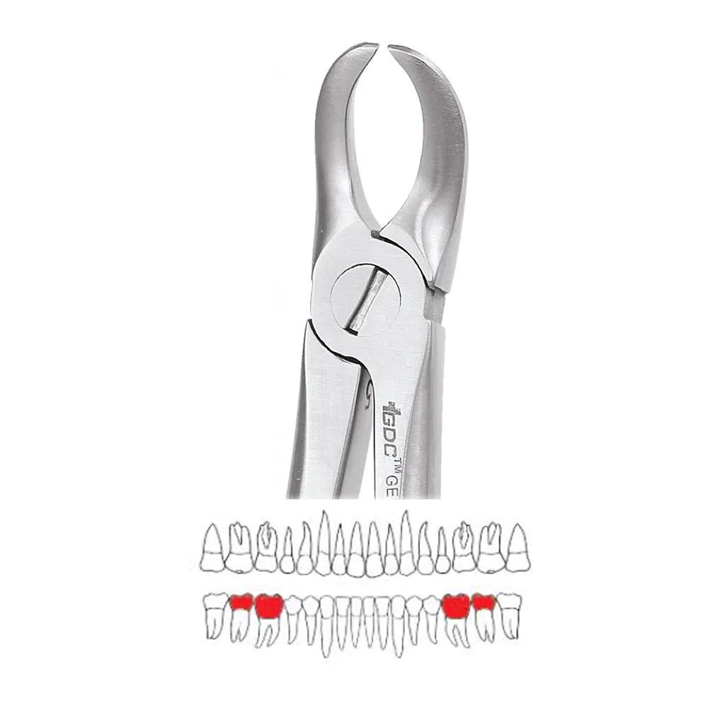 GDC Extraction Forceps Lower Molars - 87 Standard (FX87S)