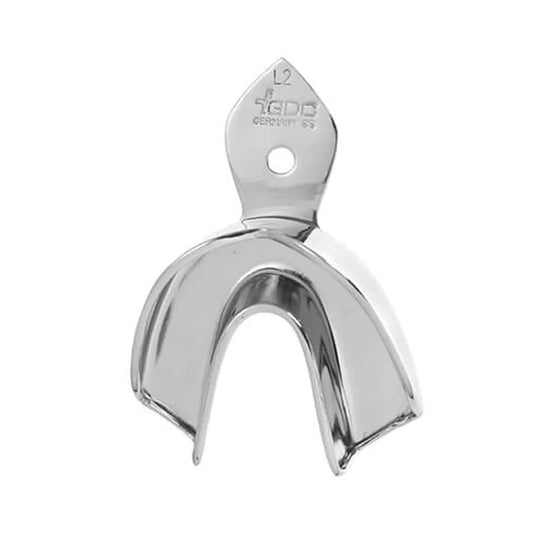 GDC Dentulous Non-Perforated Impression Trays Lower # 2 (ITRLDNPL2)