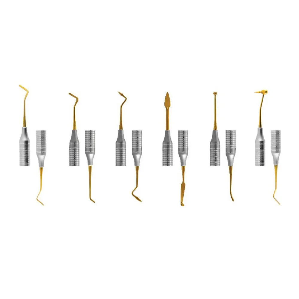 GDC Composite Instrument Gold Titanium Set Of 6 (CIGS6)