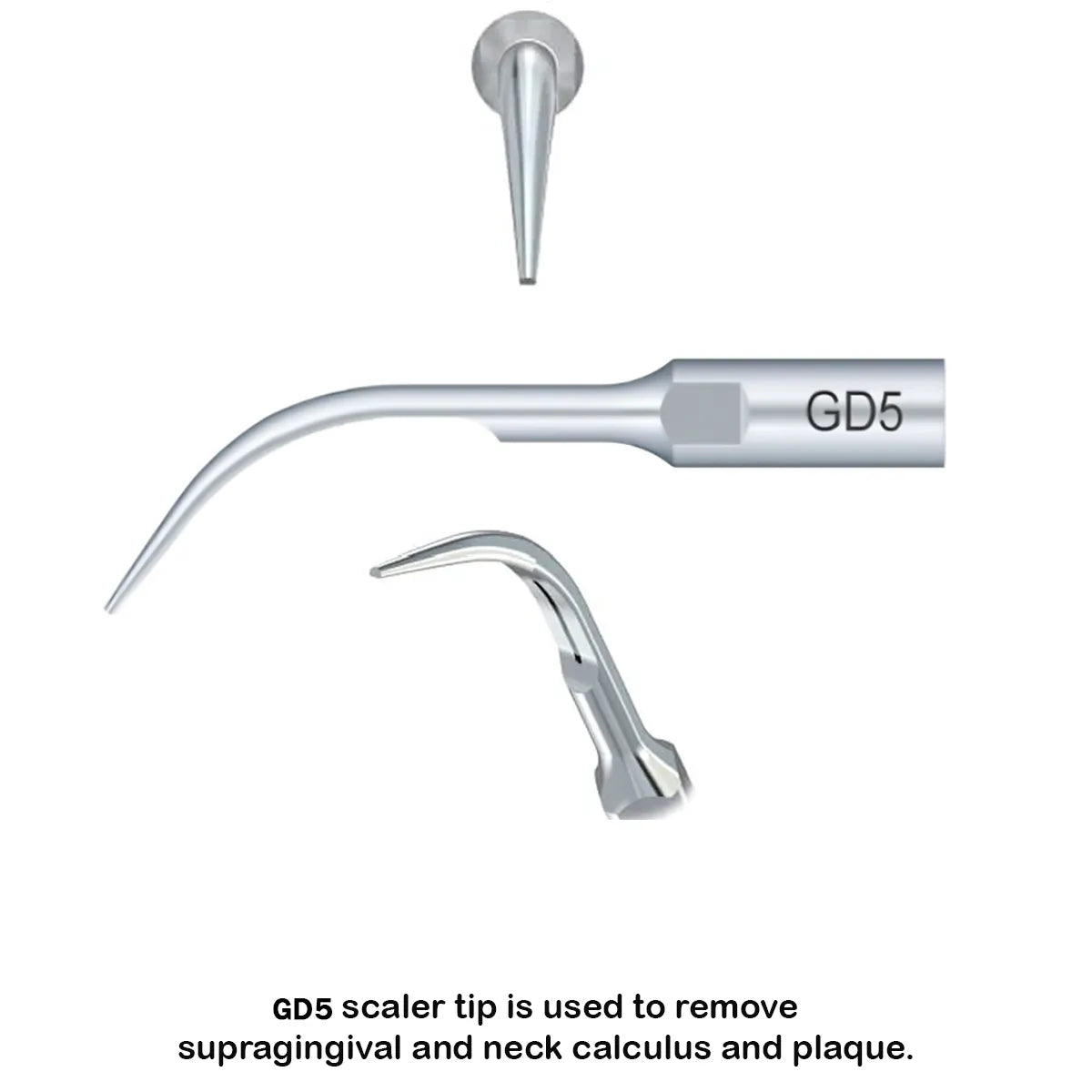 Woodpecker Scaler Tip GD5 for DTE & Satelec Scalers
