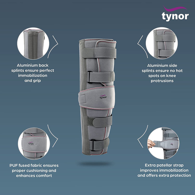 Tynor 19 Inches Knee Immobilizer