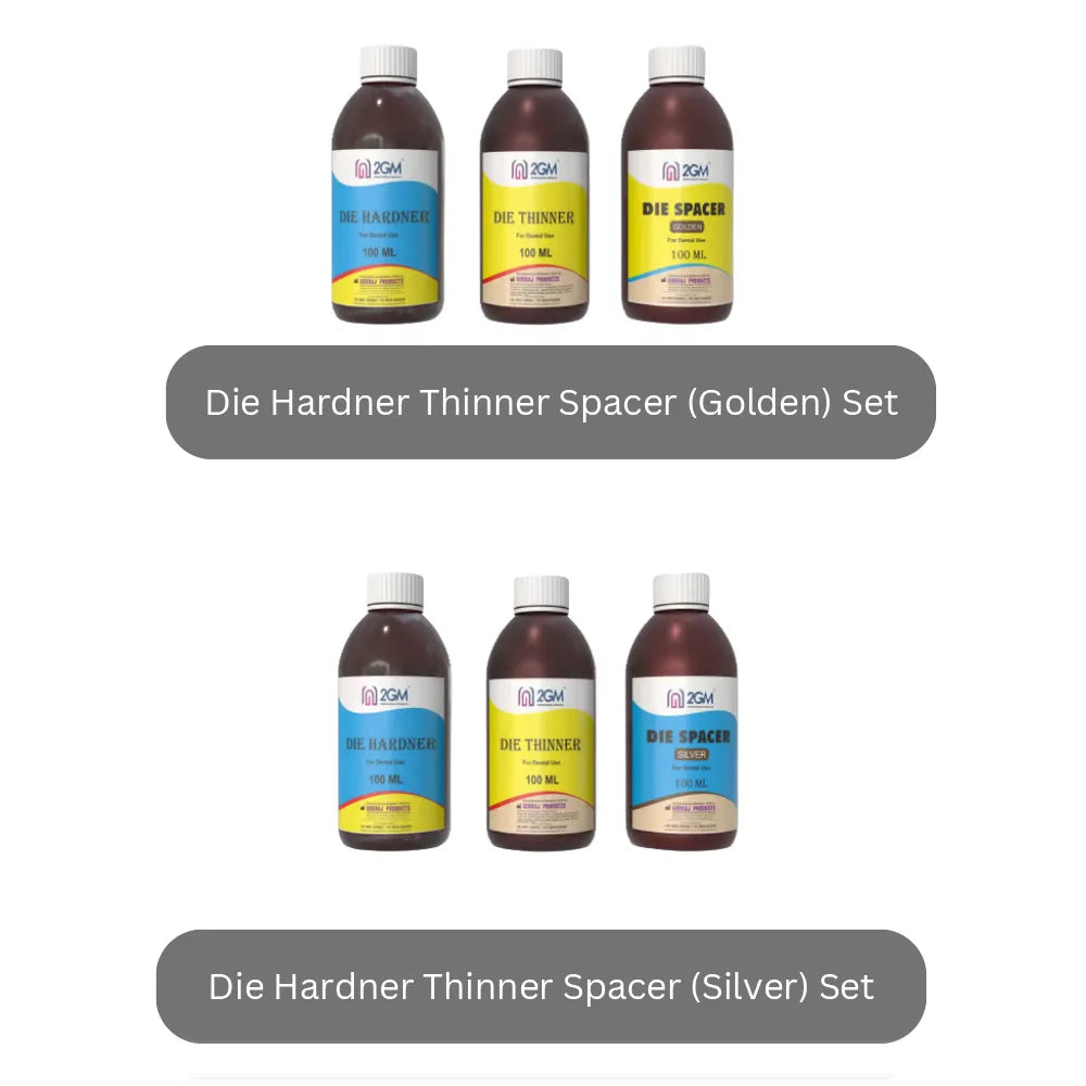 2GM Hardner Thinner Spacer Set