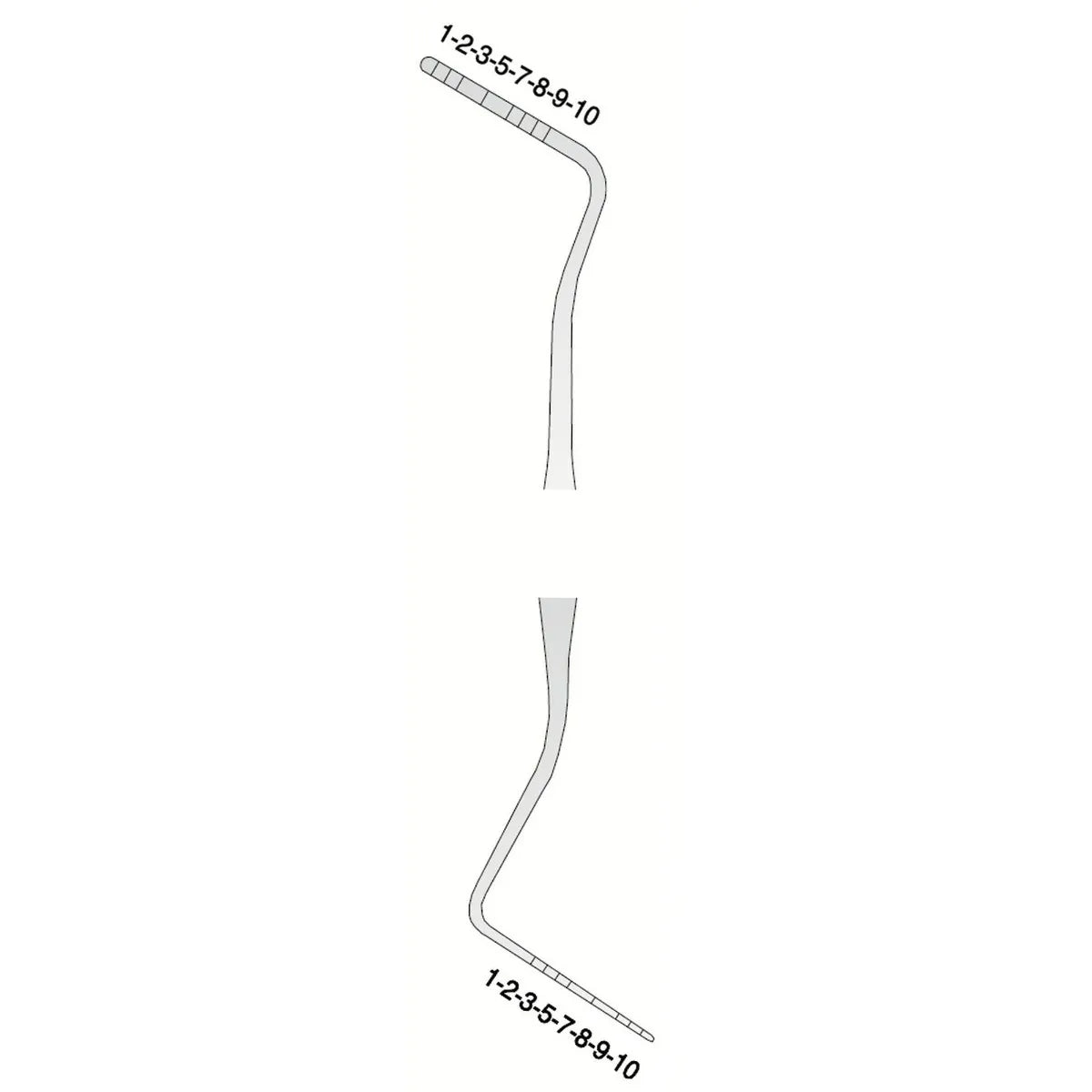 GDC Double End Probes Goldman Fox / William Probe #6 (Pcpgf/W6)