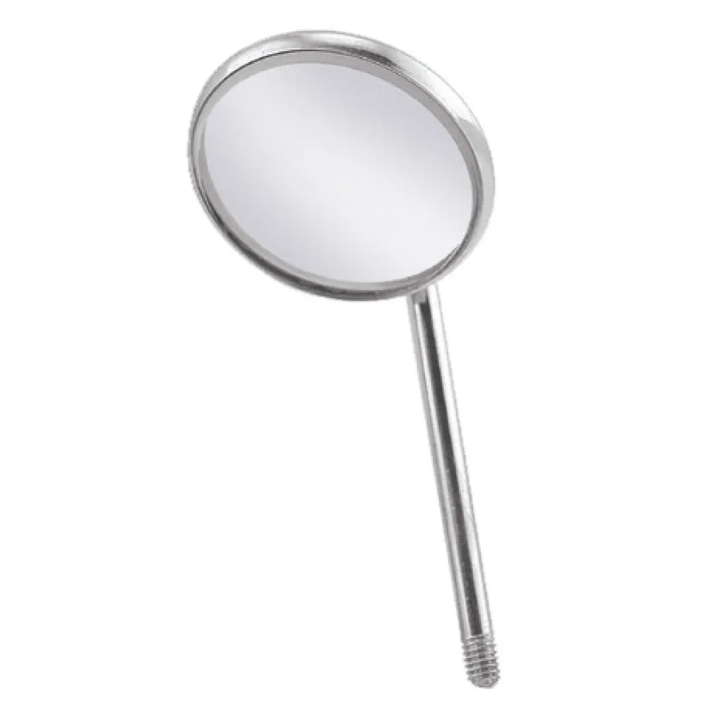 GDC Mouth Mirror Tops Fs Rhodium Coated Pack Of 12 Pcs - 4 (Mmtfs4)