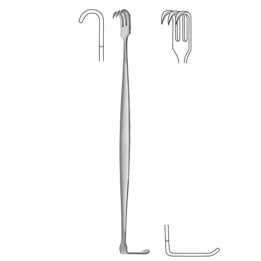 GDC Senn - Miller Sharp Tissue Retractor 16cm (Trsm1)