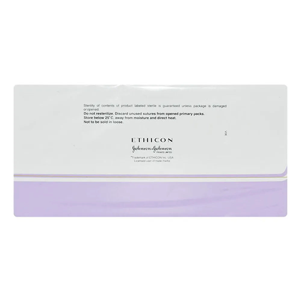 Ethicon Vicryl Plus # 5-0 Absorbable Violet Braided Suture (VP2303P) (Pack Of 12)