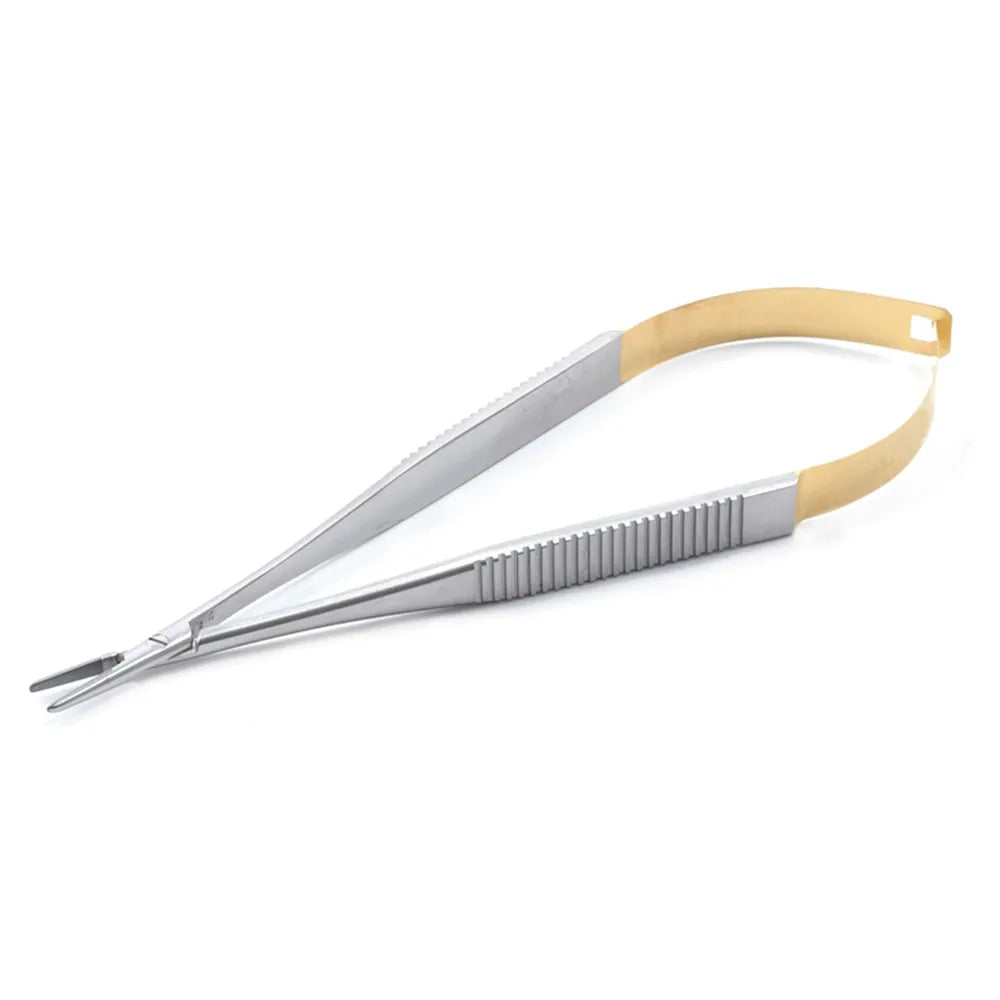 GDC Micro Castroviejo Needle Holder Straight Tc - 14cm (Nh5020)
