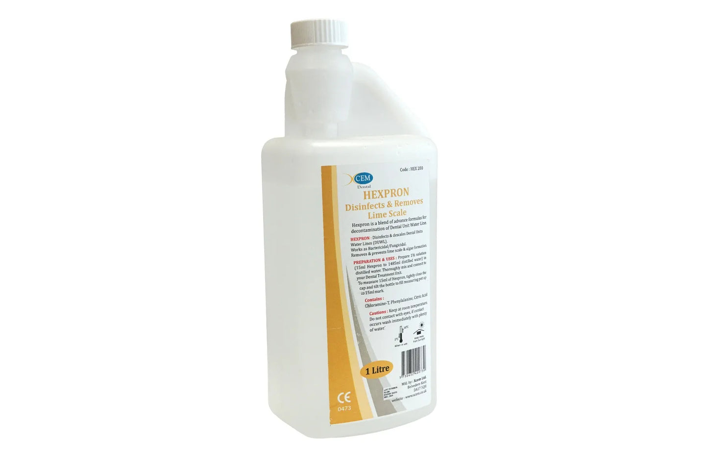 Xcem Hexpron Water Line Disinfectant - HEX200