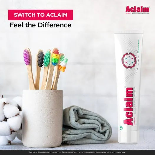 Group Pharma Aclaim Toothpaste With Nano Technology