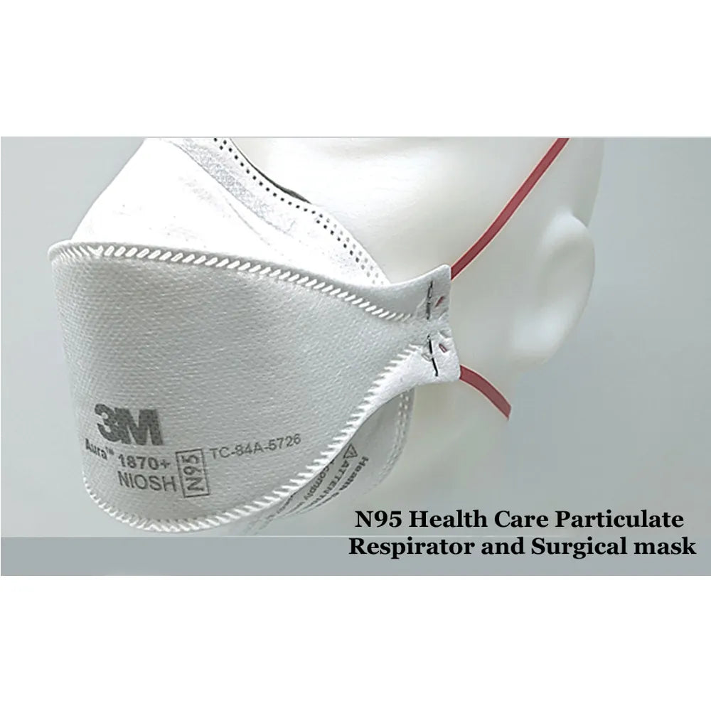 3M Aura 1870+ N95 Particulate Respirator and Surgical Mask
