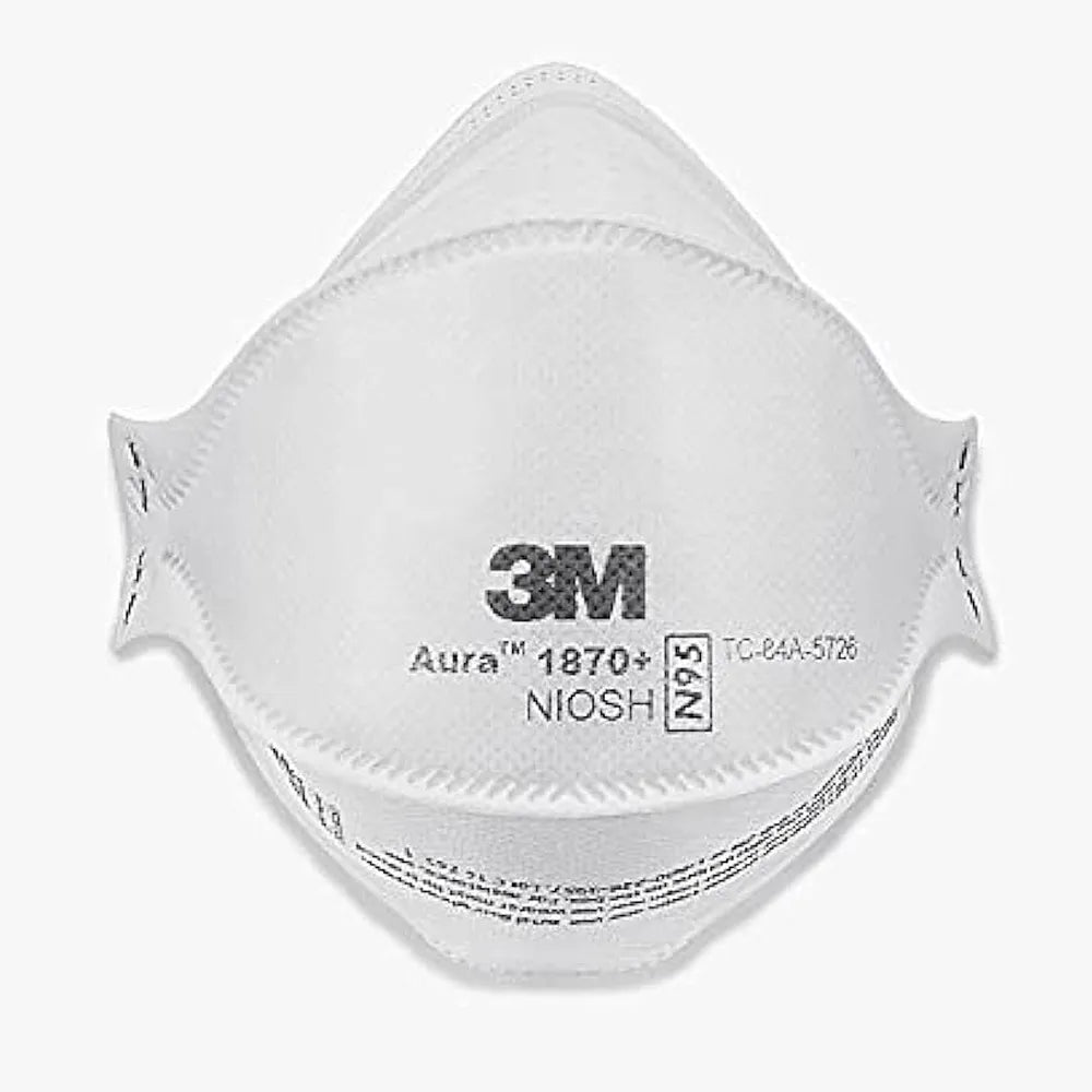 3M Aura 1870+ N95 Particulate Respirator and Surgical Mask