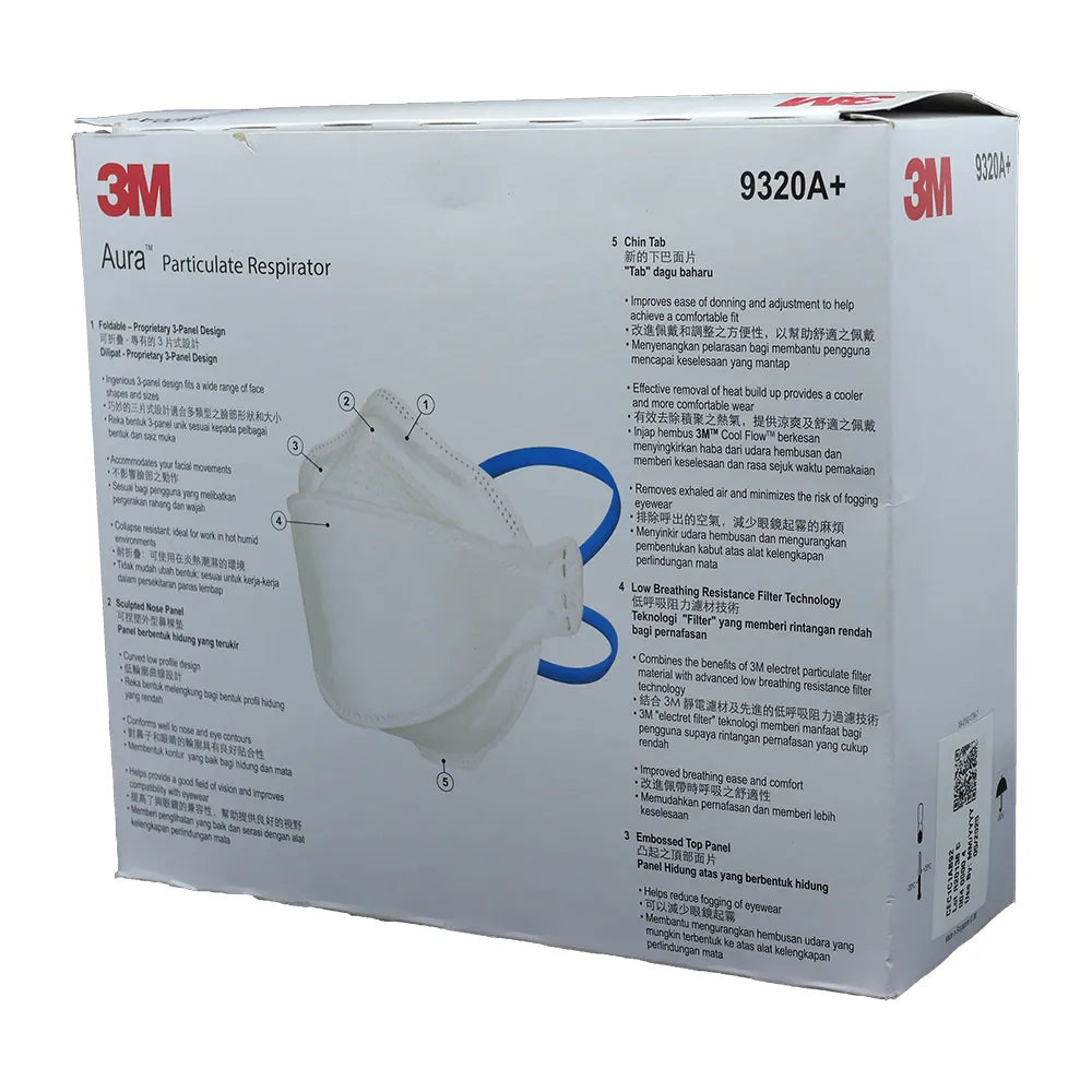 3M Aura 9320A+ FFP2 Mask (Pack Of 20)