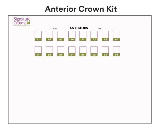 3M Paedodontic Zirconia Crowns Kits