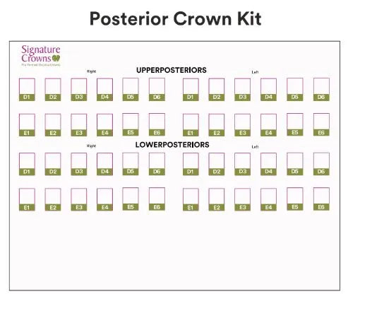 3M Paedodontic Zirconia Crowns Refills