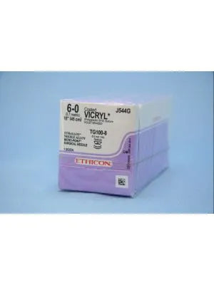 Ethicon Vicryl #6-0 Absorbable Violet Braided Suture