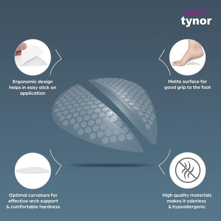 Tynor Arch Support Insoles - Semi-Pro