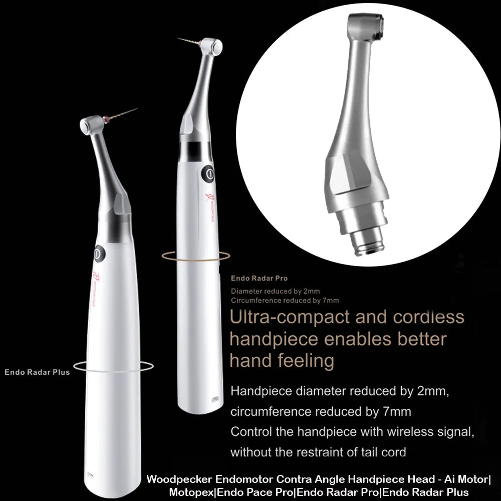 Woodpecker Endomotor Contra Angle Handpiece Heads