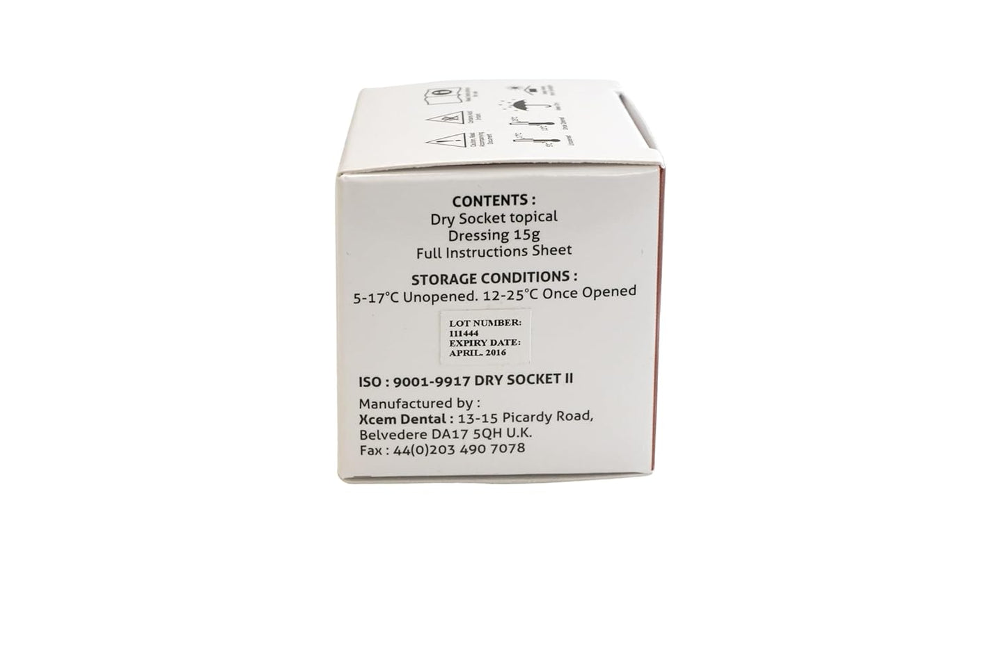 XCEM DRY SOCKET II15GM | Antiseptic