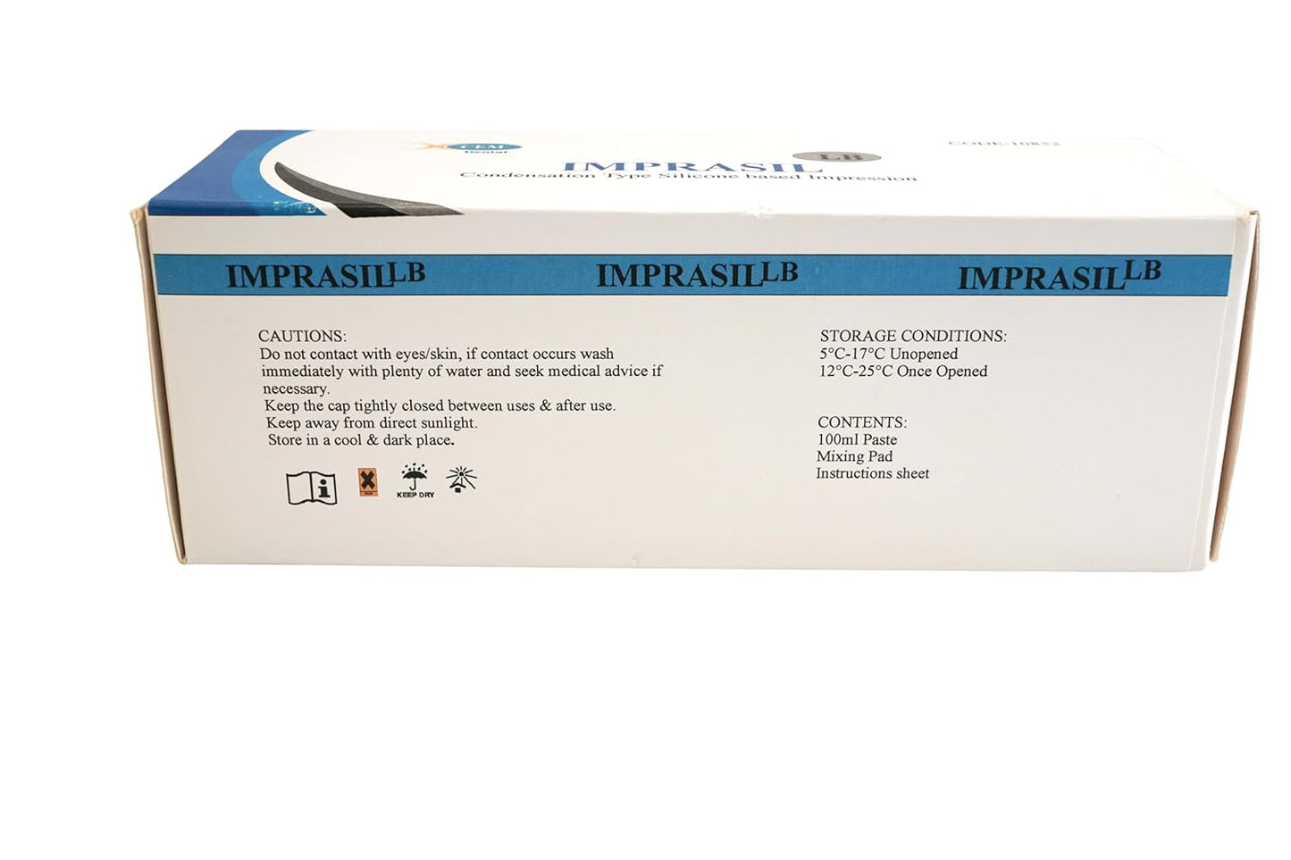 XCEM Imprasil LB | 100ML Dental Impression Paste | Light Body
