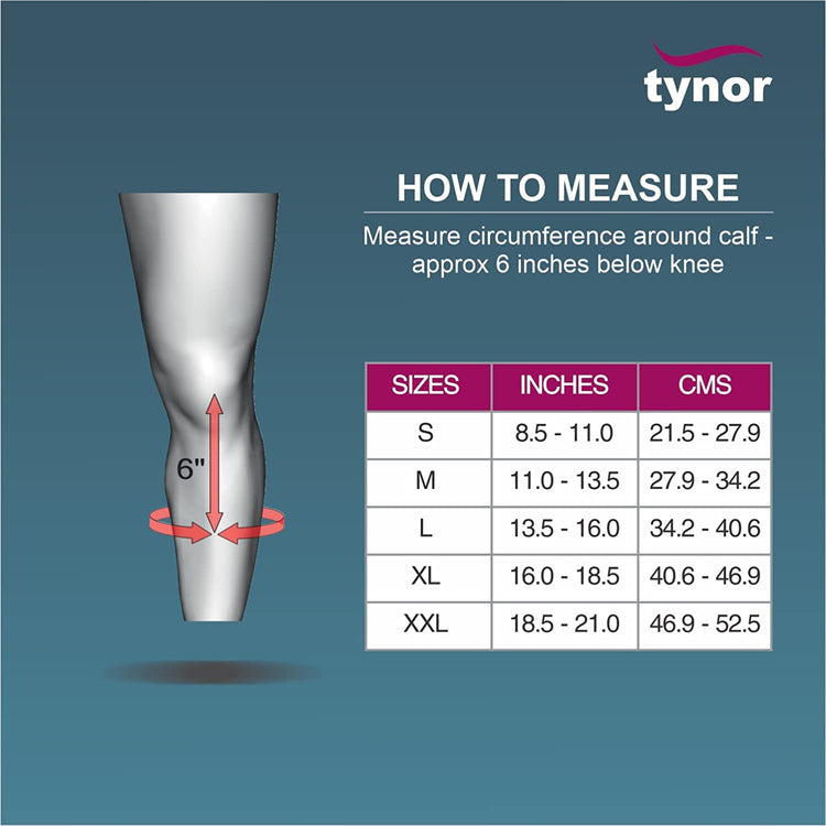 Tynor Below-Knee Compression Stockings
