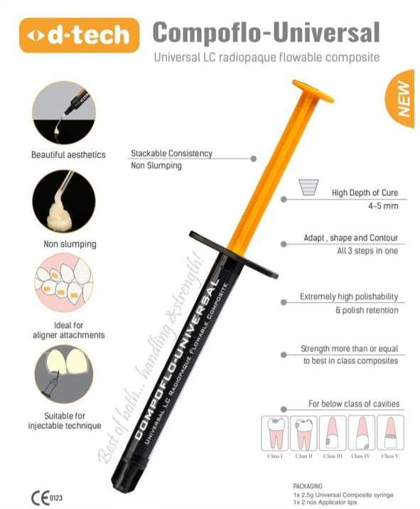 D-Tech CompoFlo Universal Flowable Composite