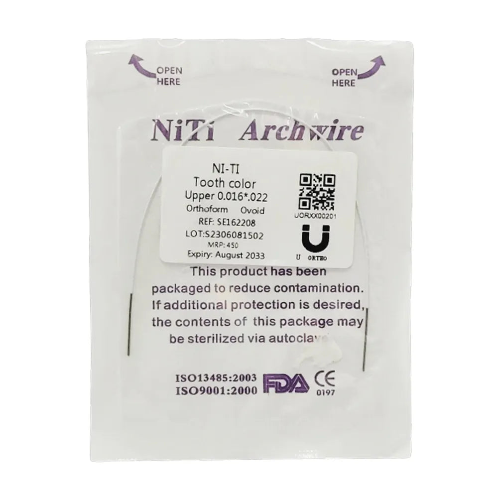 U ortho Niti Tooth Color Wire-Rectangular