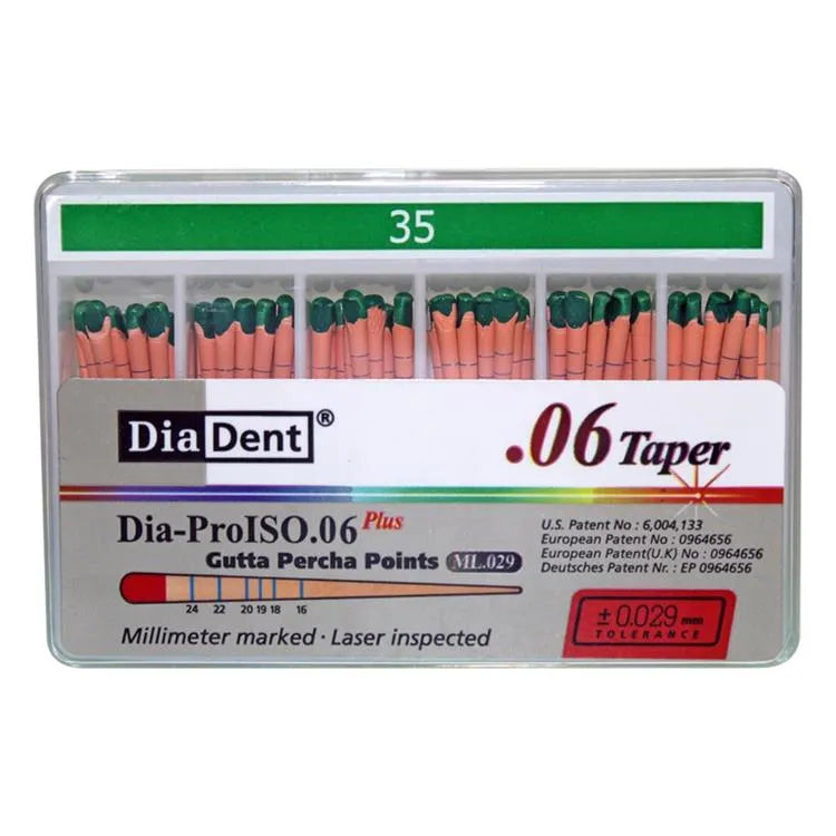 Diadent Gutta Percha Points 6%