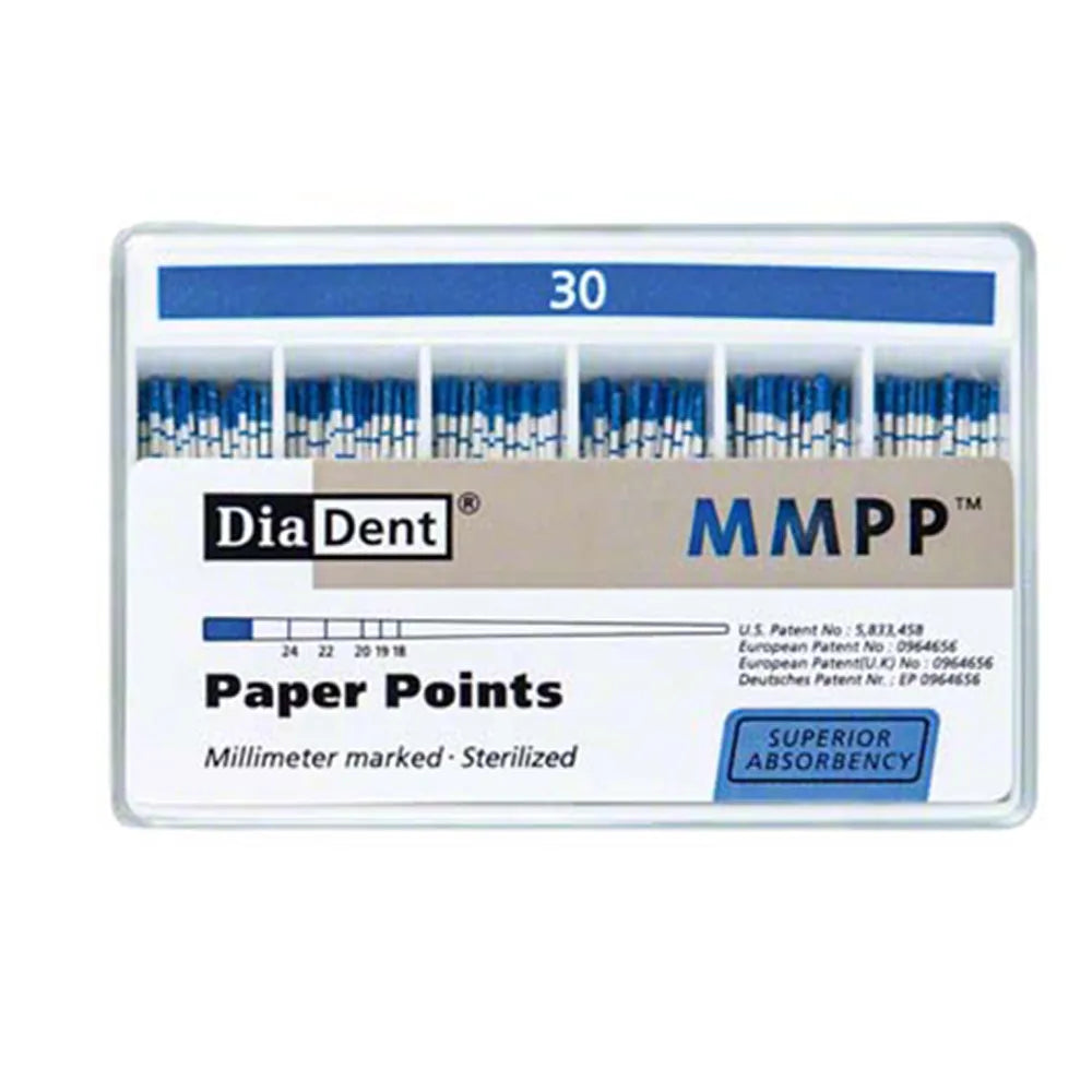 Diadent Paper Points Millimeter Marked - 2%