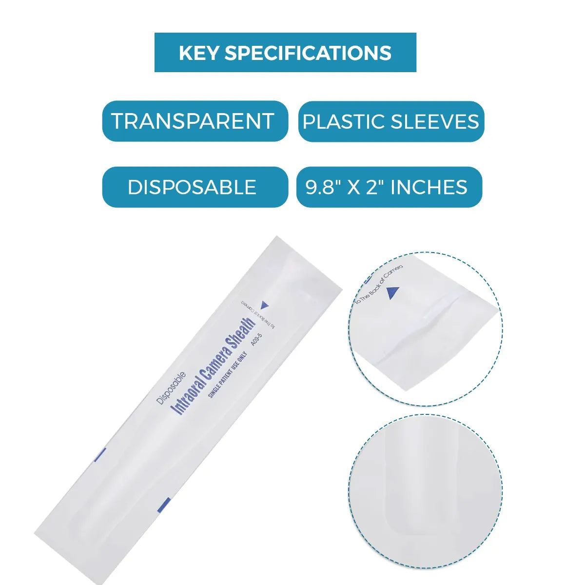 ET Dental VisiSafe Intraoral Camera Sheath (100pcs/Box)