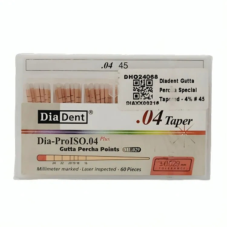 Diadent Gutta Percha Points 4%