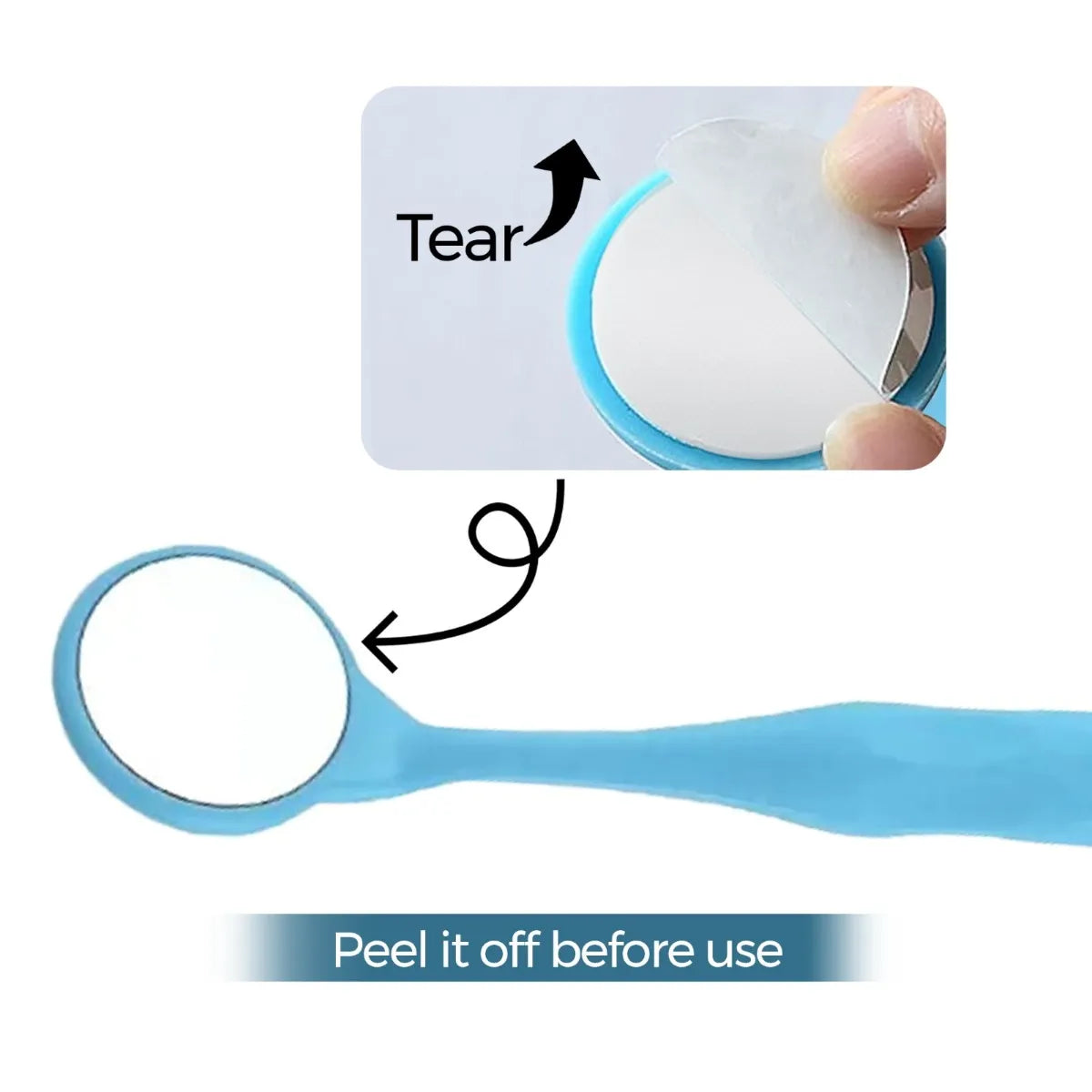 ET Dental Relax Mouth Mirror (Pack of 10)