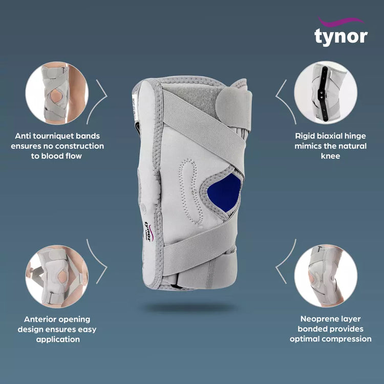 Tynor OA Knee Support - Neoprene Left Varus/Right Valgus