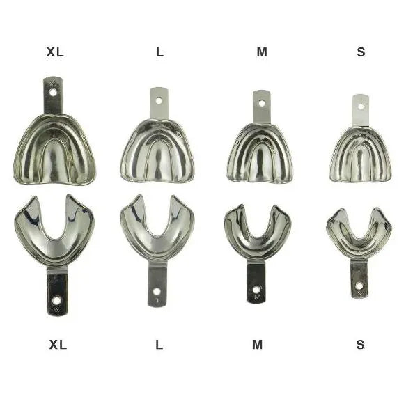 API Impression Trays Perforated/Non-Perforated
