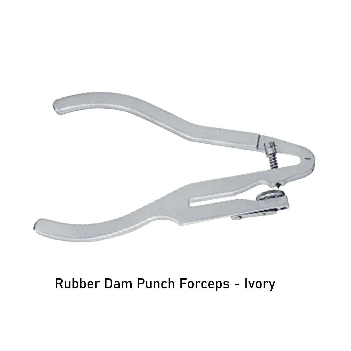 API Rubber Dam Frame & Punch Forceps