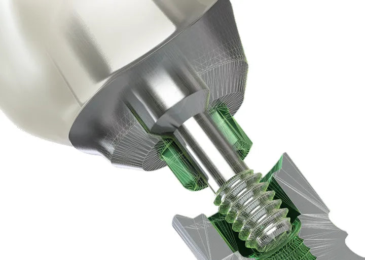 Adin RS Flat Connection Long Laboratory Screw (FC6017)