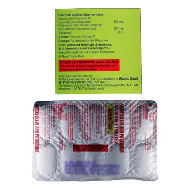 Amclaid 625 mg Tablet