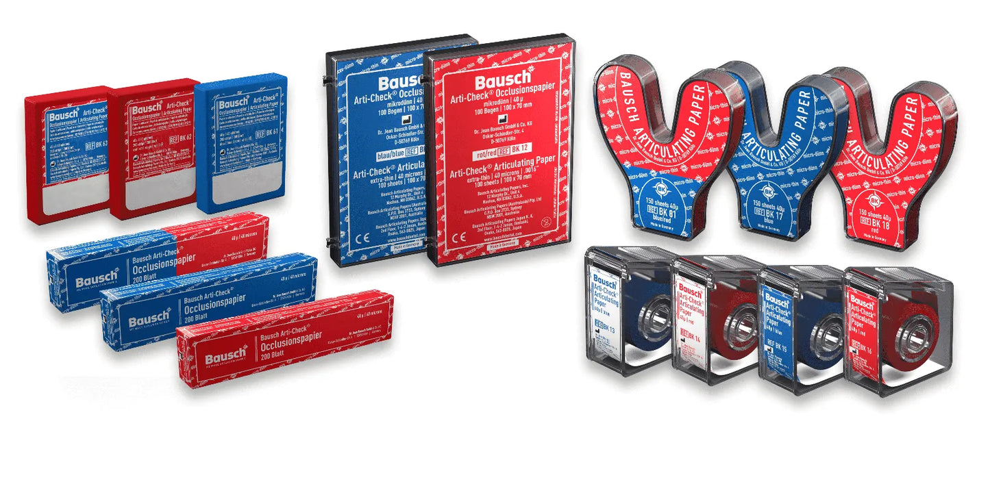 Bausch Arti-Check Articulating Papers Micro Thin - 40µ Microns