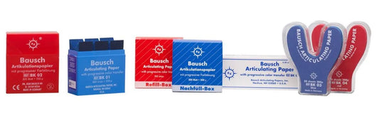 Bausch Articulating Papers with Progressive Colour Transfer - 200µ Microns