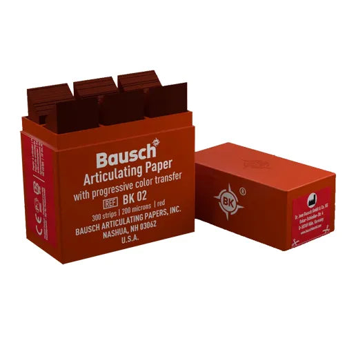 Bausch Articulating Papers with Progressive Colour Transfer - 200µ Microns