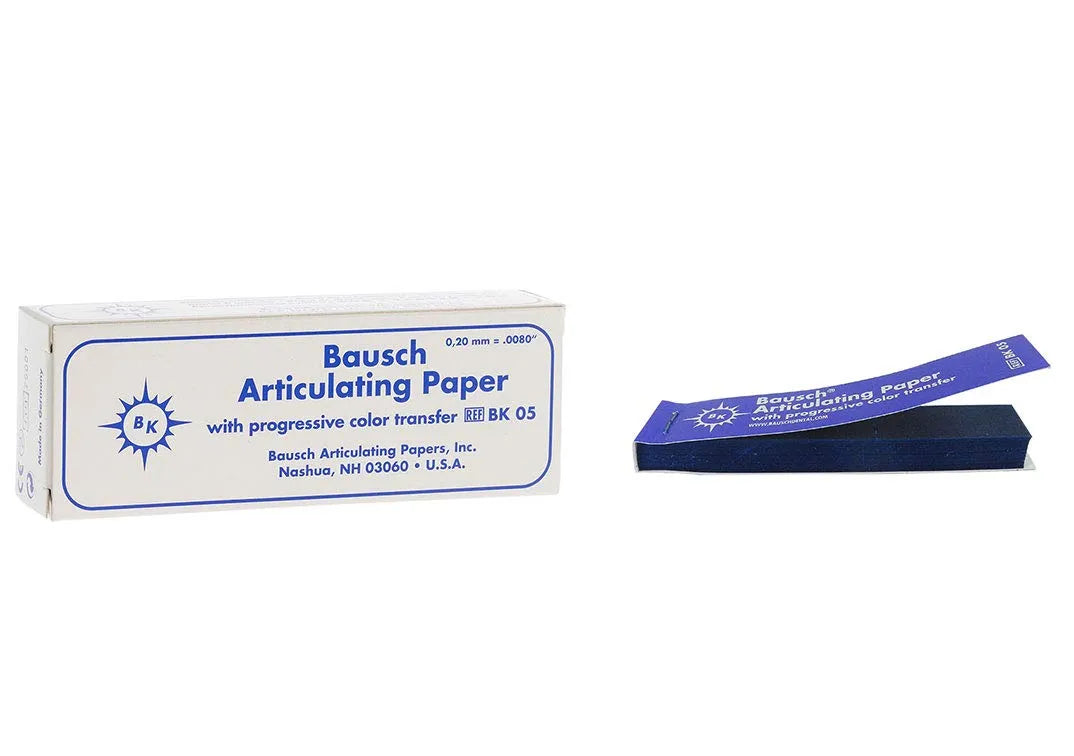 Bausch Articulating Papers with Progressive Colour Transfer - 200µ Microns